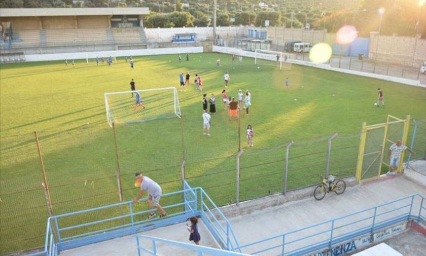 La festa della scuola calcio dell'Us Città di Fasano
