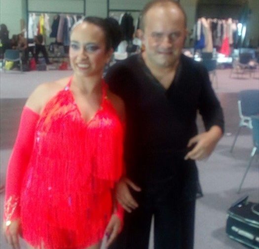 Giacomo Marzolla e Raffaella Chiatante ai Campionati italiani di Danza Sportiva FIDS