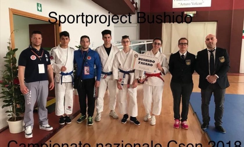 Atleti della Bushido Sport Project di Fasano