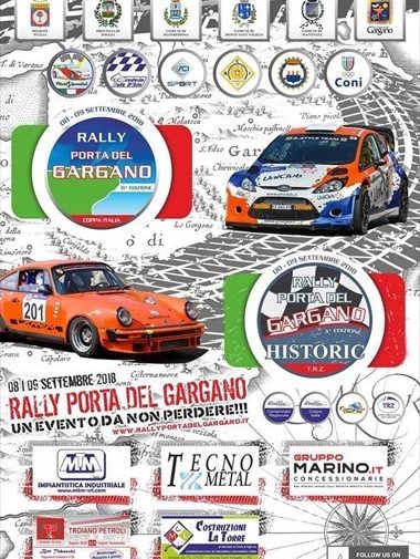 Nuovo appuntamento per Lacatena e Darcavio all’8° Rally Porta del Gargano