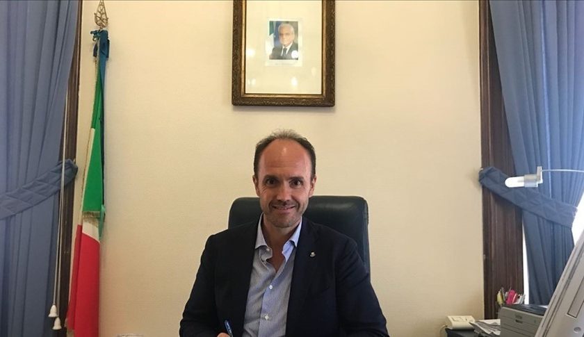 il sindaco Francesco Zaccaria