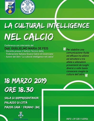Conferenza “La Cultural Intelligence nel Calcio”