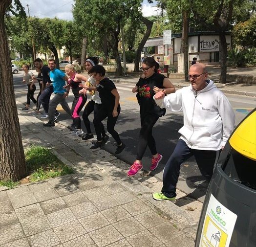 Workout all’aperto nella Villa Comunale organizzato da Olistik Training