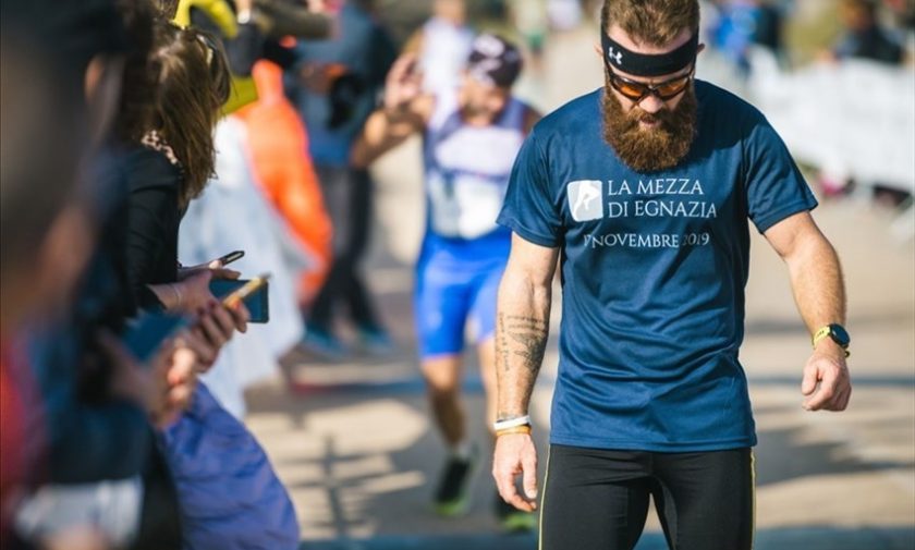 Momenti della seconda edizione della Mezza Maratona organizzata da Borgo Egnazia