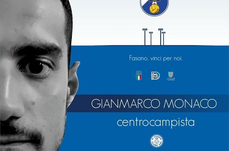 centrocampista classe 1996 Gianmarco Monaco