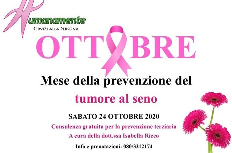 mese della prevenzione del tumore al seno