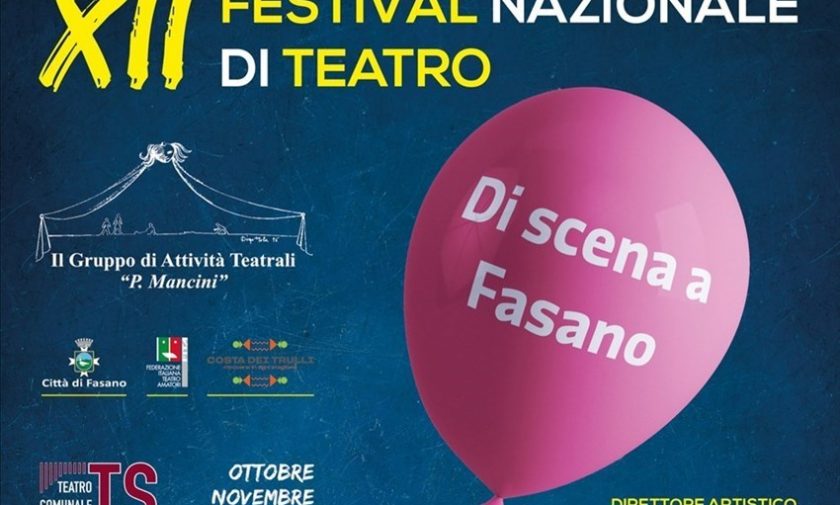 XII edizione del Festival Nazionale di Teatro “Di scena a Fasano”