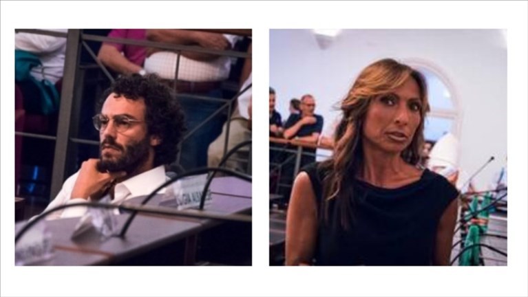 gli avv.ti Raffaele Trisciuzzi e Maria Rosaria Olive fondatori di  Liberi FaSano