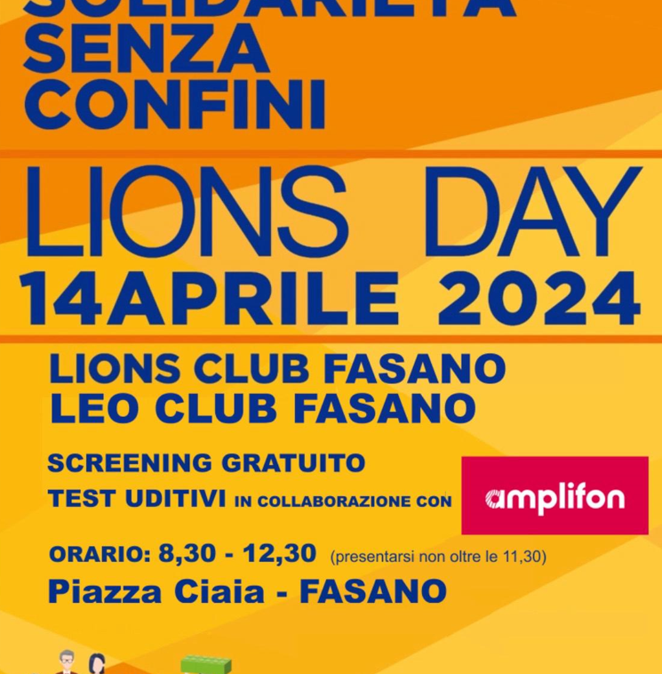 I Lions ed i Leo di Fasano